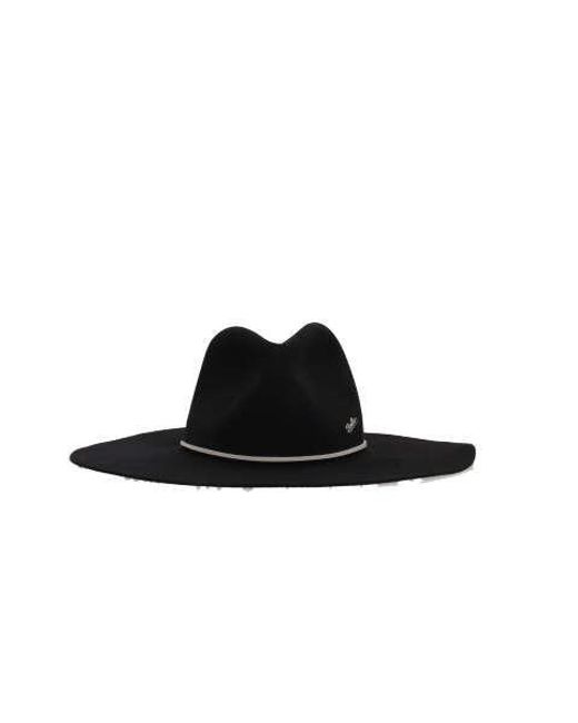 Borsalino Black Hat for men