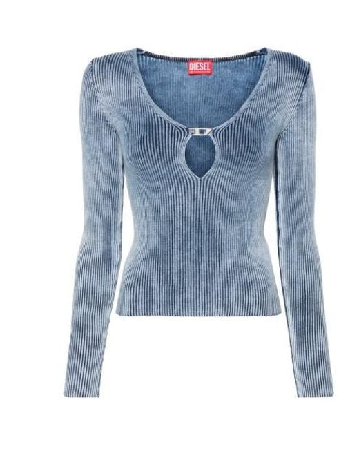 DIESEL Blue Sweaters