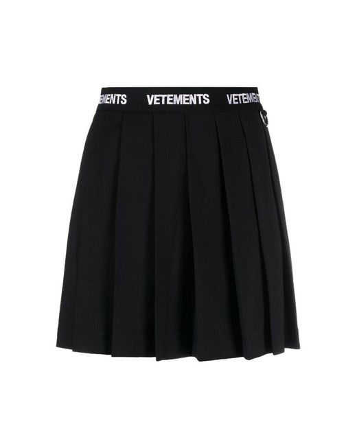 Vetements Black Skirts