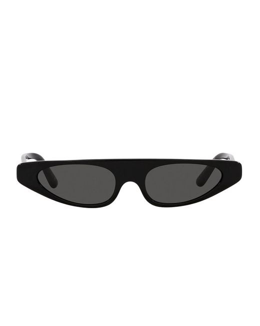 Dolce & Gabbana Black Dg4442 Re-Edition Dna Sunglasses