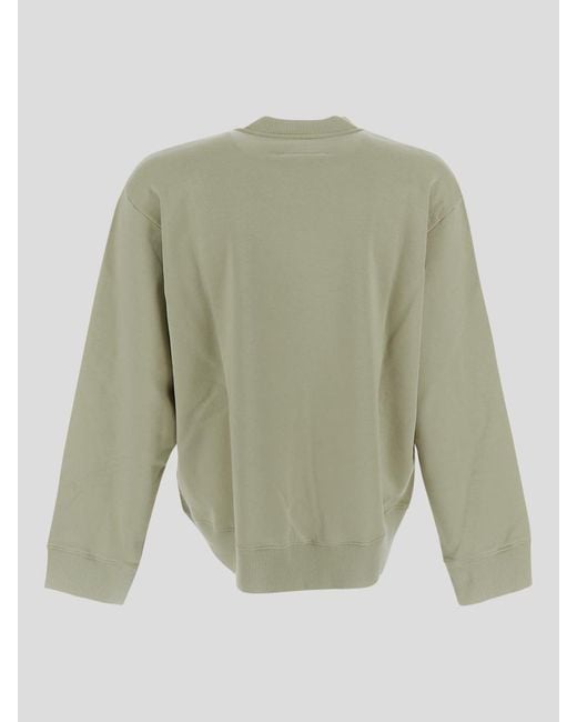 MM6 by Maison Martin Margiela Green Sweaters for men