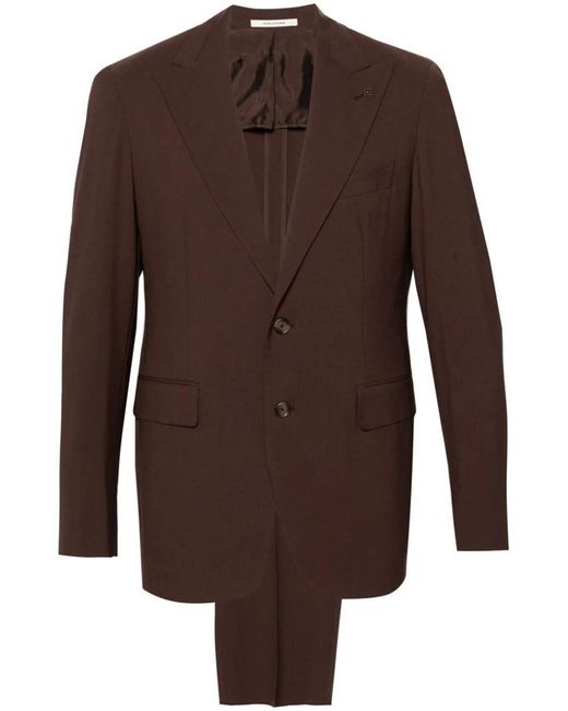 Tagliatore Brown Vesuvius Suit for men