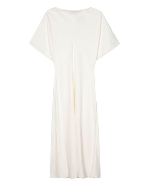 Rohe White Fluid Satin Dress