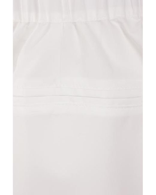 Brunello Cucinelli White Shorts for men