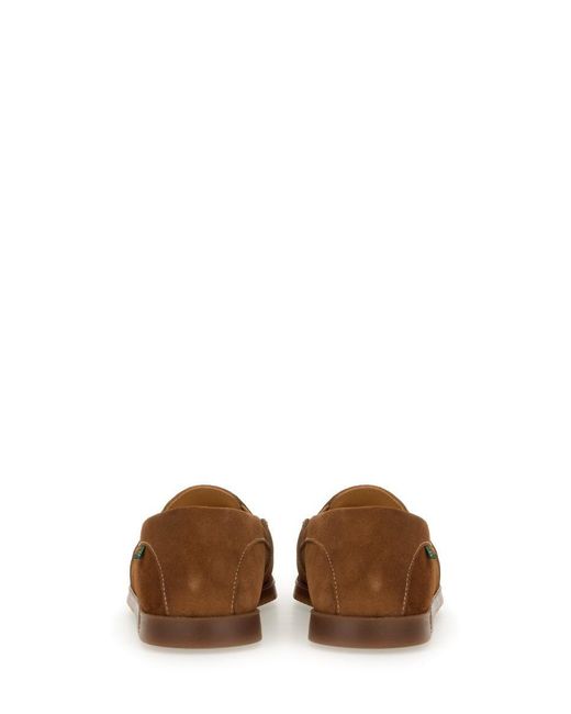 Paraboot Brown Cassis" Moccasins for men