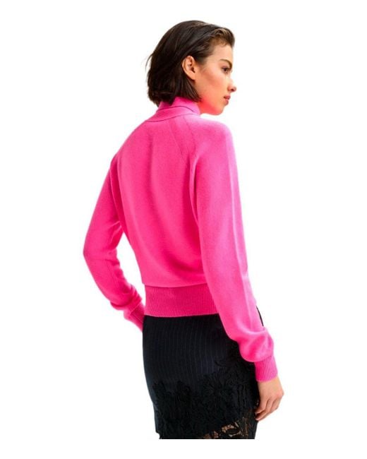 Essentiel Antwerp Pink Invited Fuchsia Sweater