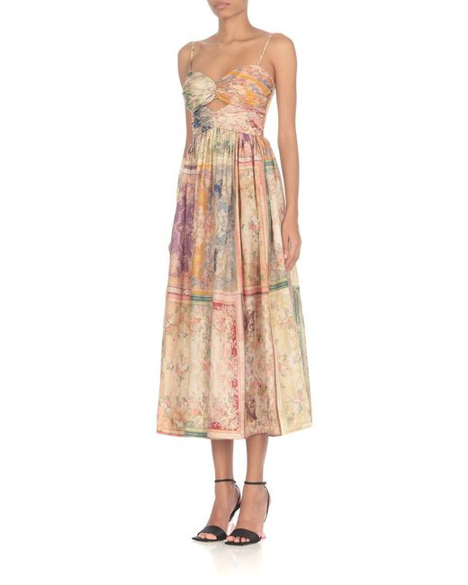 Zimmermann Natural Dresses Multicolour