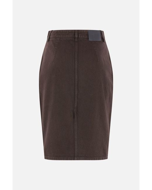 Saint Laurent Brown Skirts