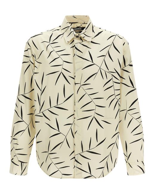 Jacquemus Natural 'La Chemise Simon' Shirt for men