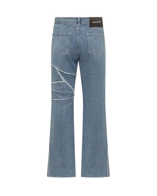 ANDERSSON BELL Blue Ghentel Jeans for men