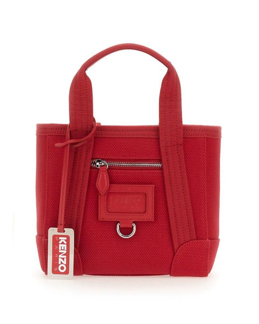 KENZO Red Mini Tote Bag