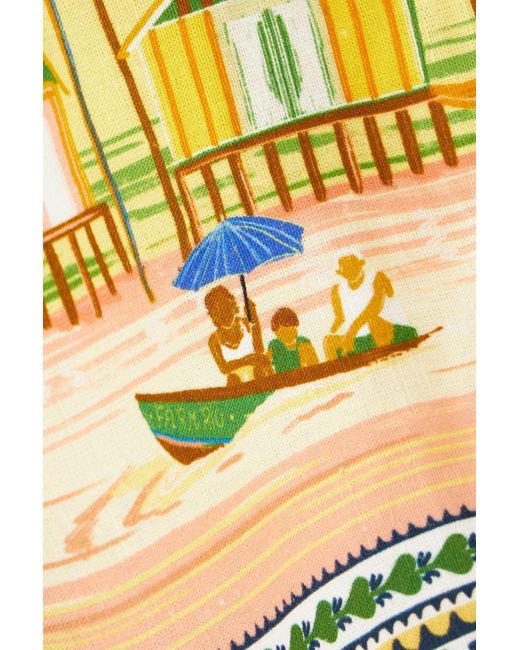Farm Rio Yellow Dress