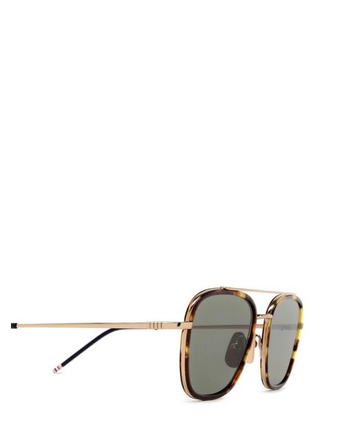 Thom Browne Metallic Sunglasses for men