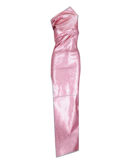 Rick Owens Pink 'Athena' Dress