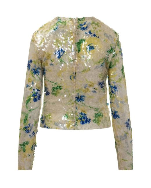 MSGM Green Blousa