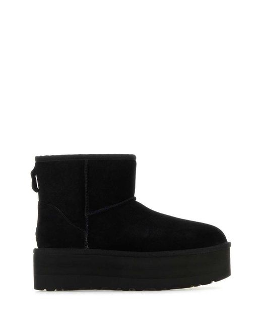 Ugg Black Classic Mini Platform Boots