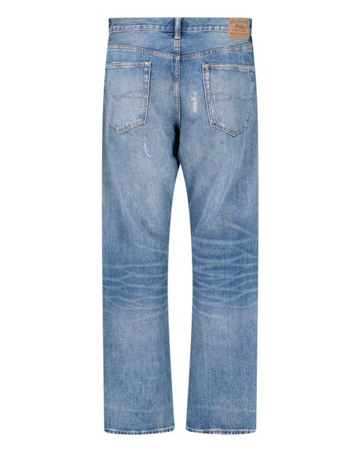 Ralph Lauren Blue Straight Jeans for men