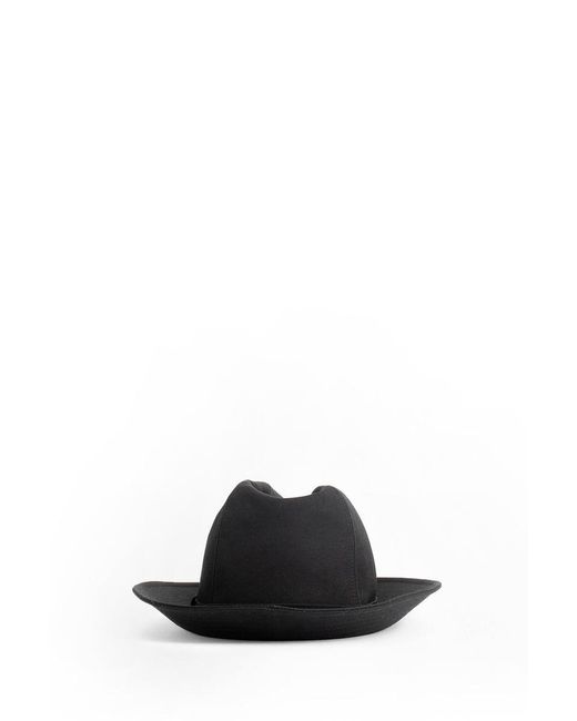 Yohji Yamamoto Black Hats for men