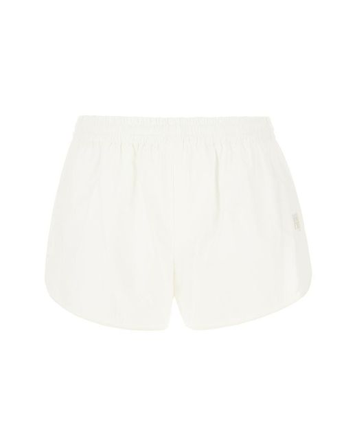 T By Alexander Wang White Shorts