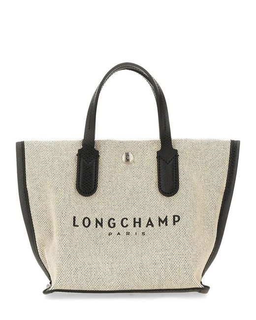 Longchamp Natural Mini Essential Handbag With Handle