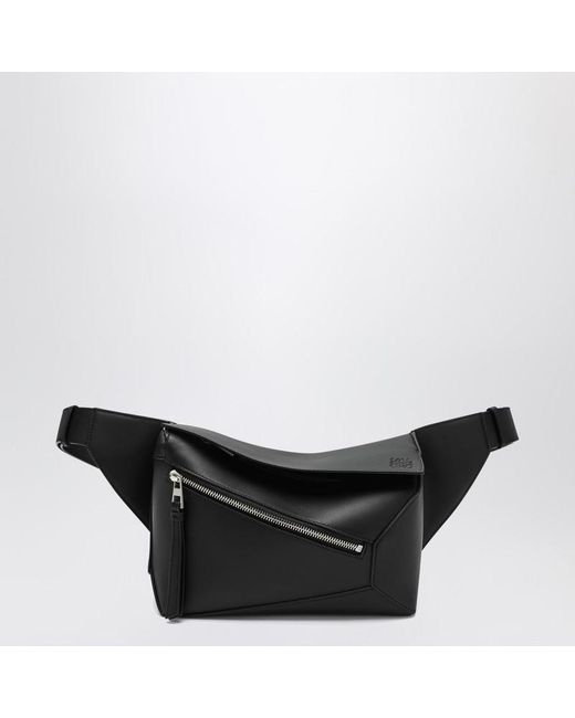 Loewe Black Puzzle Small Waist Bag for men