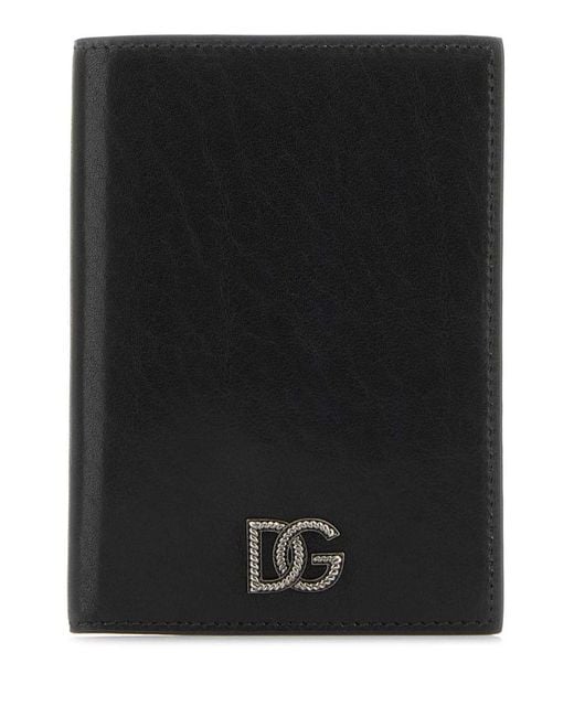 Dolce & Gabbana Black Wallets for men