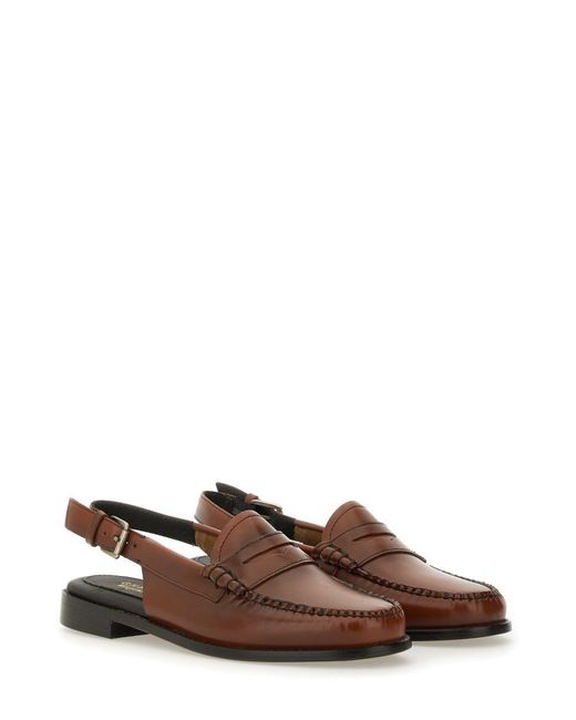 G.H.BASS Brown Weejun" Moccasin