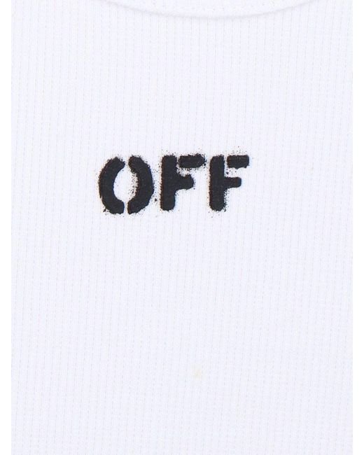 Off-White c/o Virgil Abloh White T-shirts And Polos