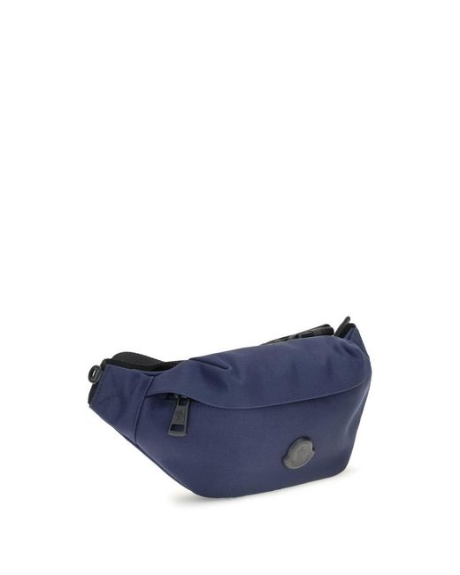 Moncler Blue Clutches for men
