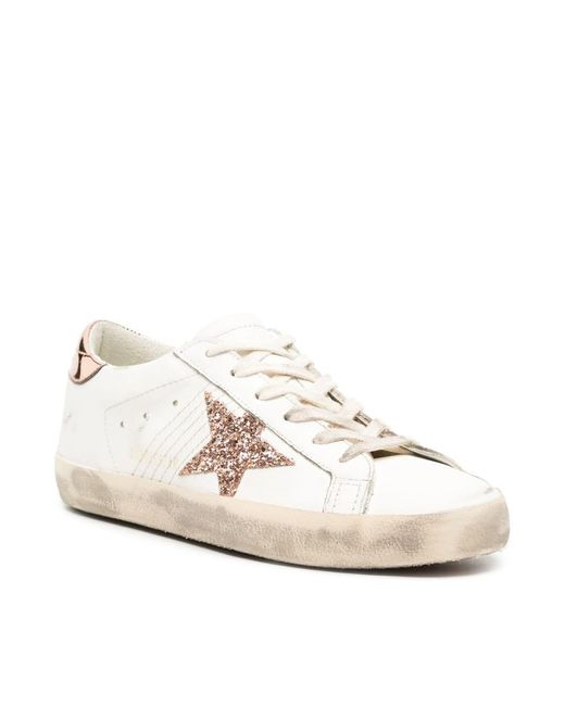 Golden Goose Deluxe Brand Natural Sneakers Shoes
