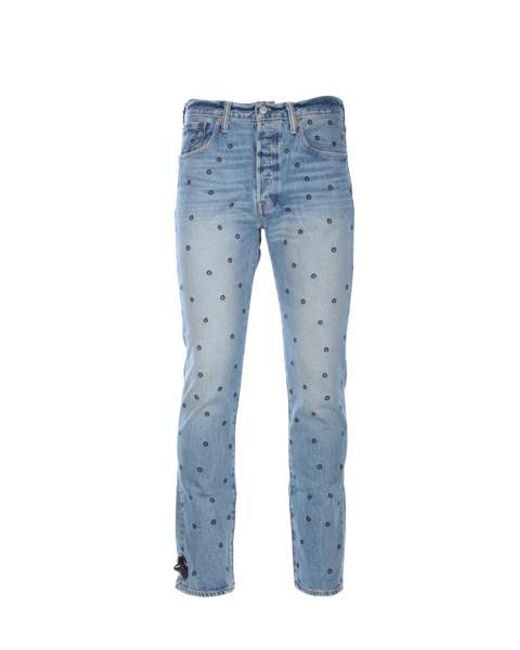 Levi'S X 10 Corso Como Blue Levi's X 10 Corso Como Jeans