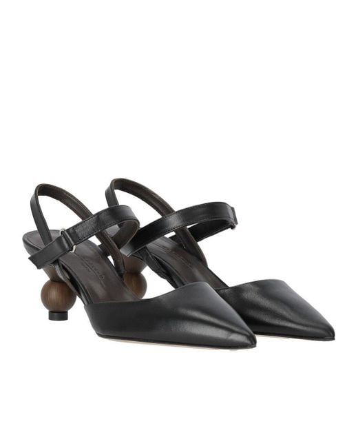 Weekend by Maxmara Black Palo Slingback Pump