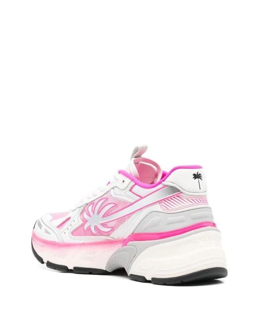 Palm Angels Pink Pa 4 Fluo Sneakers Fuchsia Fluo