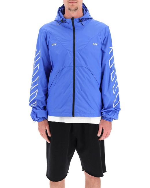 off white running jacket