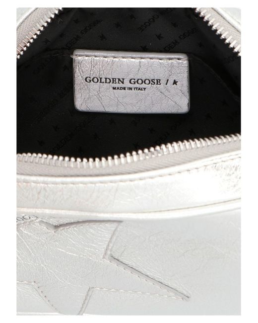 Golden Goose Deluxe Brand Gray 'Mini Star' Crossbody Bag