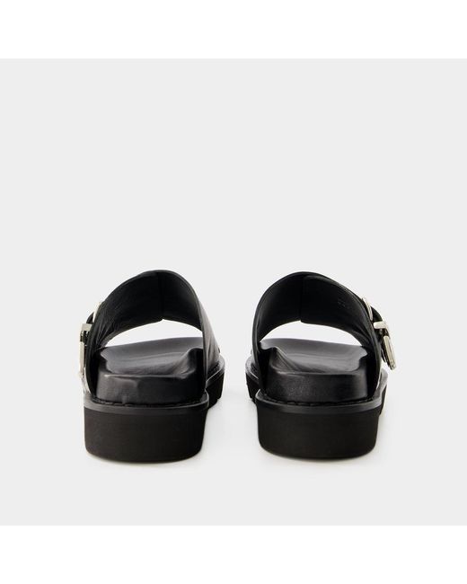 Toga Black Sandals