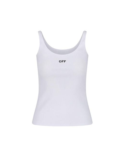 Off-White c/o Virgil Abloh White Top