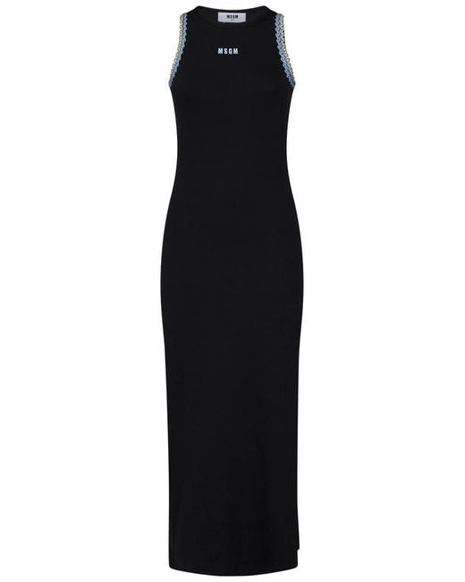 MSGM Dress in Black | Lyst