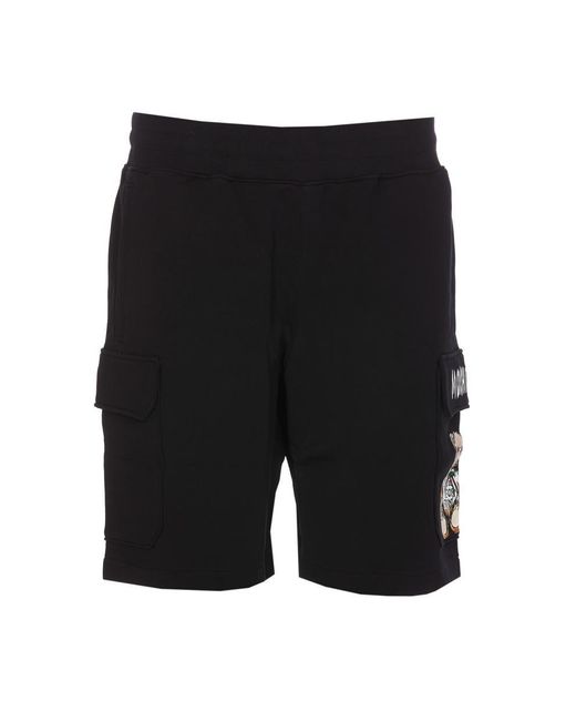Moschino Black Shorts for men