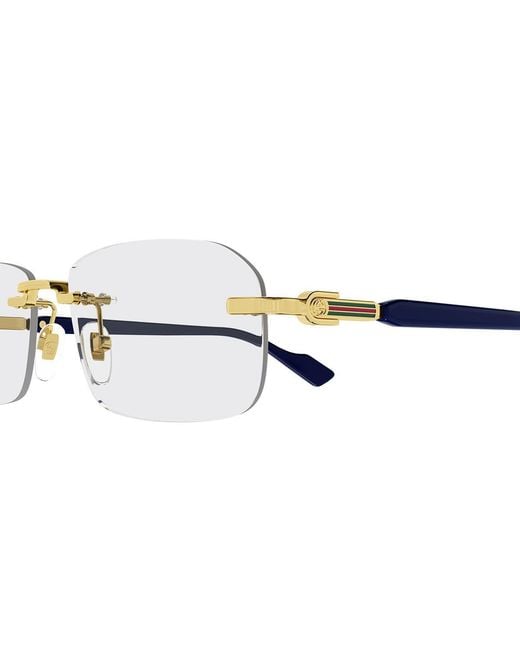 Gucci Blue Eyeglass for men