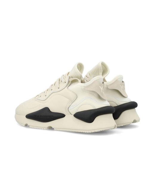 Y-3 White Kaiwa Sneakers for men