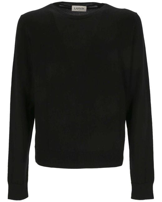 Lanvin Black Sweaters for men