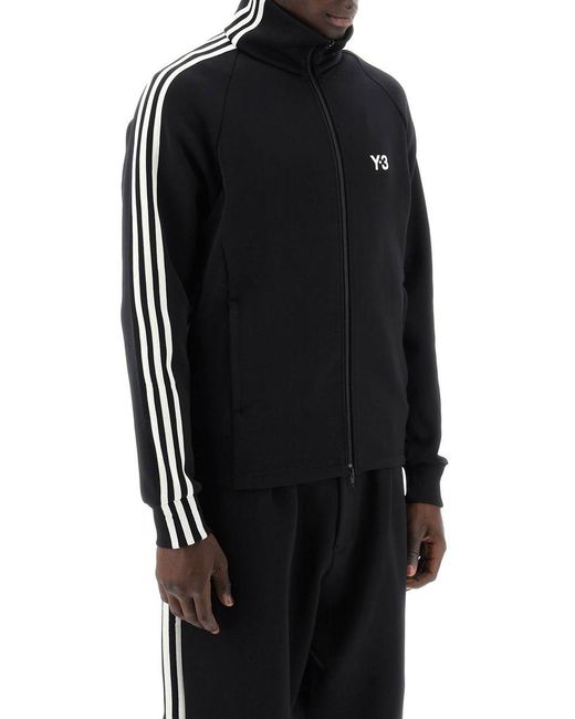 Y-3 Black 3-stripes for men