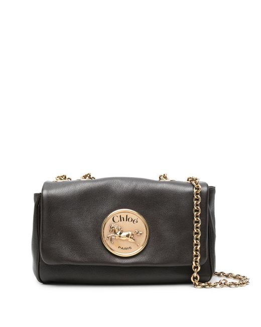 Chloé Black Chloã Heritage Shoulder Bag
