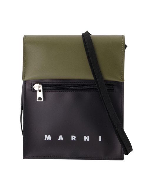 Marni Green Tribeca Crossbody for men