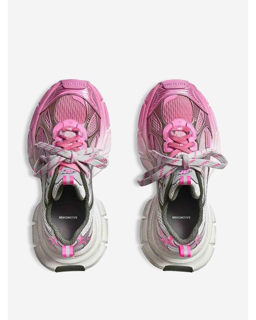 Balenciaga Multicolor 3Xl Low-Top Mesh Sneakers