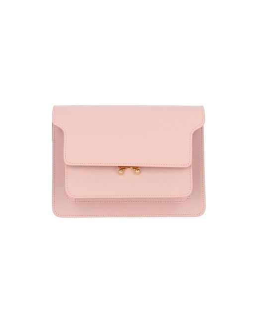 Marni Pink Shoulder Bags