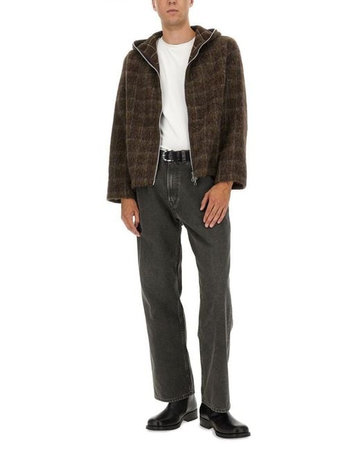 Our Legacy Brown Wool Blend Jacket for men