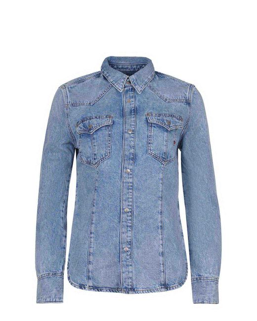 DIESEL Blue "De-Waves" Shirt