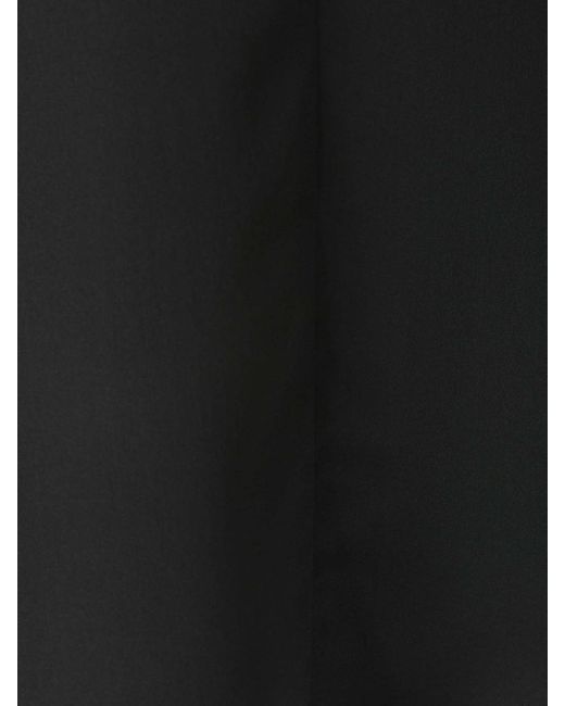 Givenchy Black Silk Knot Blouse